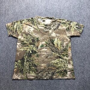 Advantage MAX-4 HD Camo T-Shirt Mens Large Short Sleeve Cotton Hunting Tee